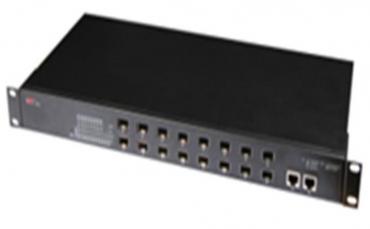 Switch 2 cổng RJ45 TX 10/100/1000M và 16 cổng quang SFP socket 10/100M mã YT-DS1018-16F2GT