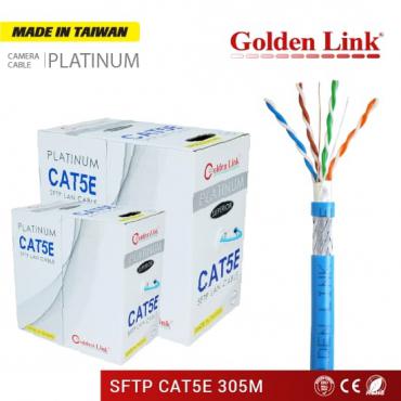 CÁP MẠNG GOLDEN LINK PLATINUM SFTP CAT 5E MADE IN TAIWAN
