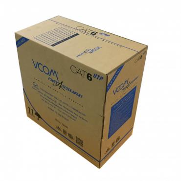 Cáp Mạng VCOM Cat 6 UTP Standard Solid 305m